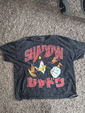 Mens Shadow Graphic Tee - Black